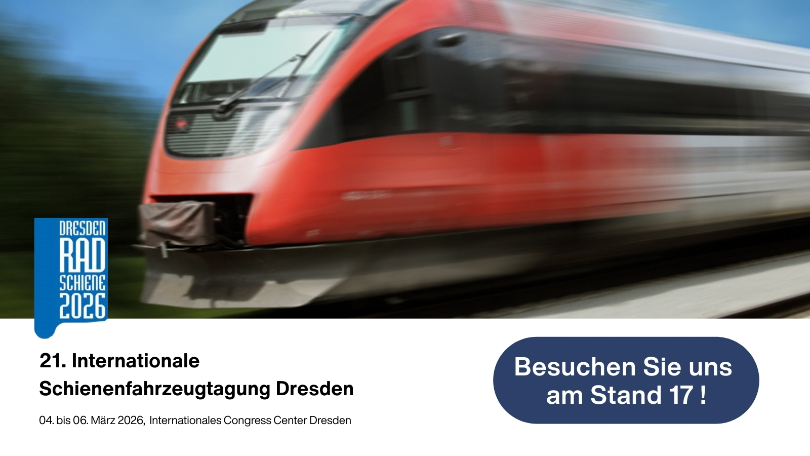 21. Internationale Schienenfahrzeugtagung Dresden 